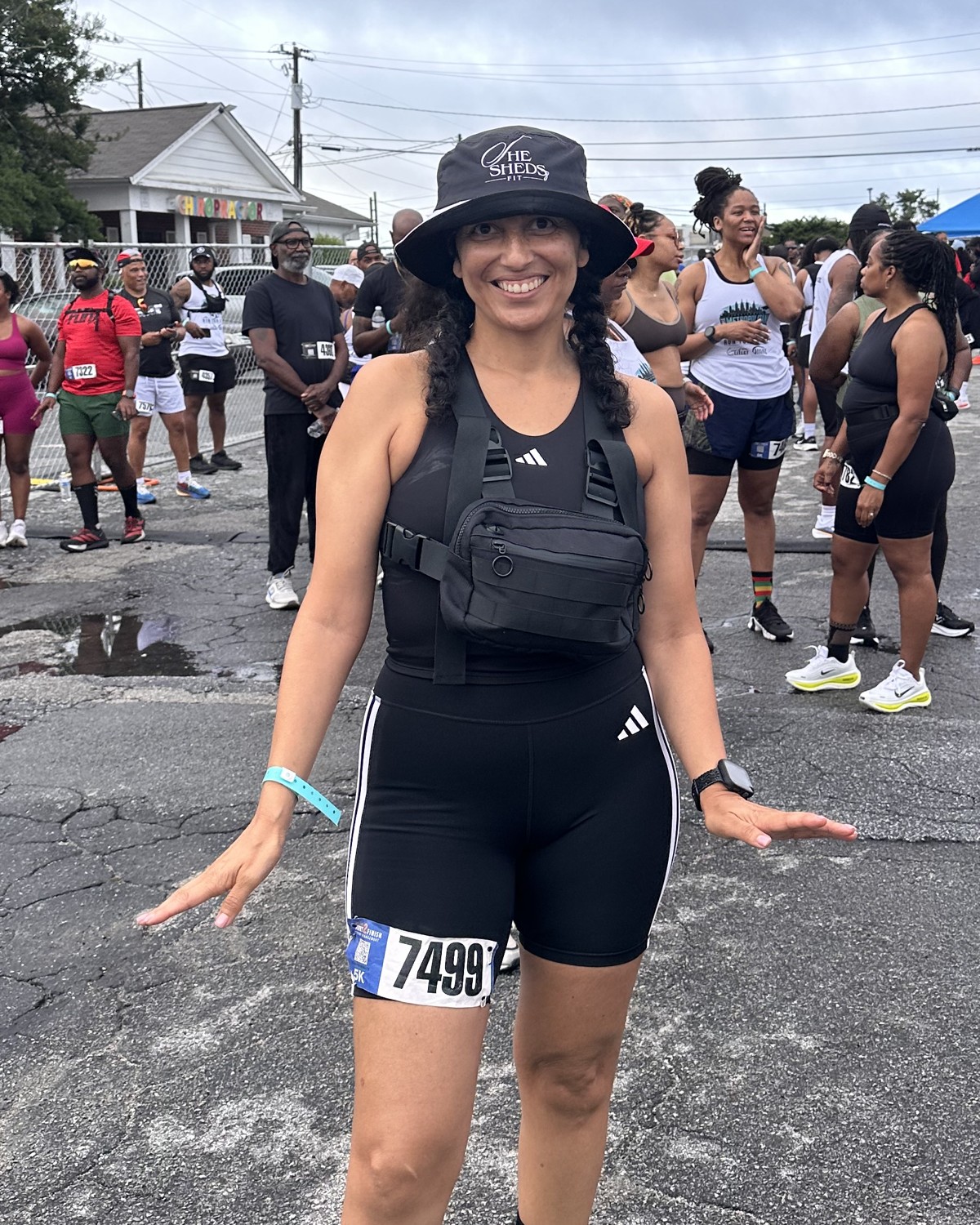 Regina Hutt training outdoors — She Sheds Fit